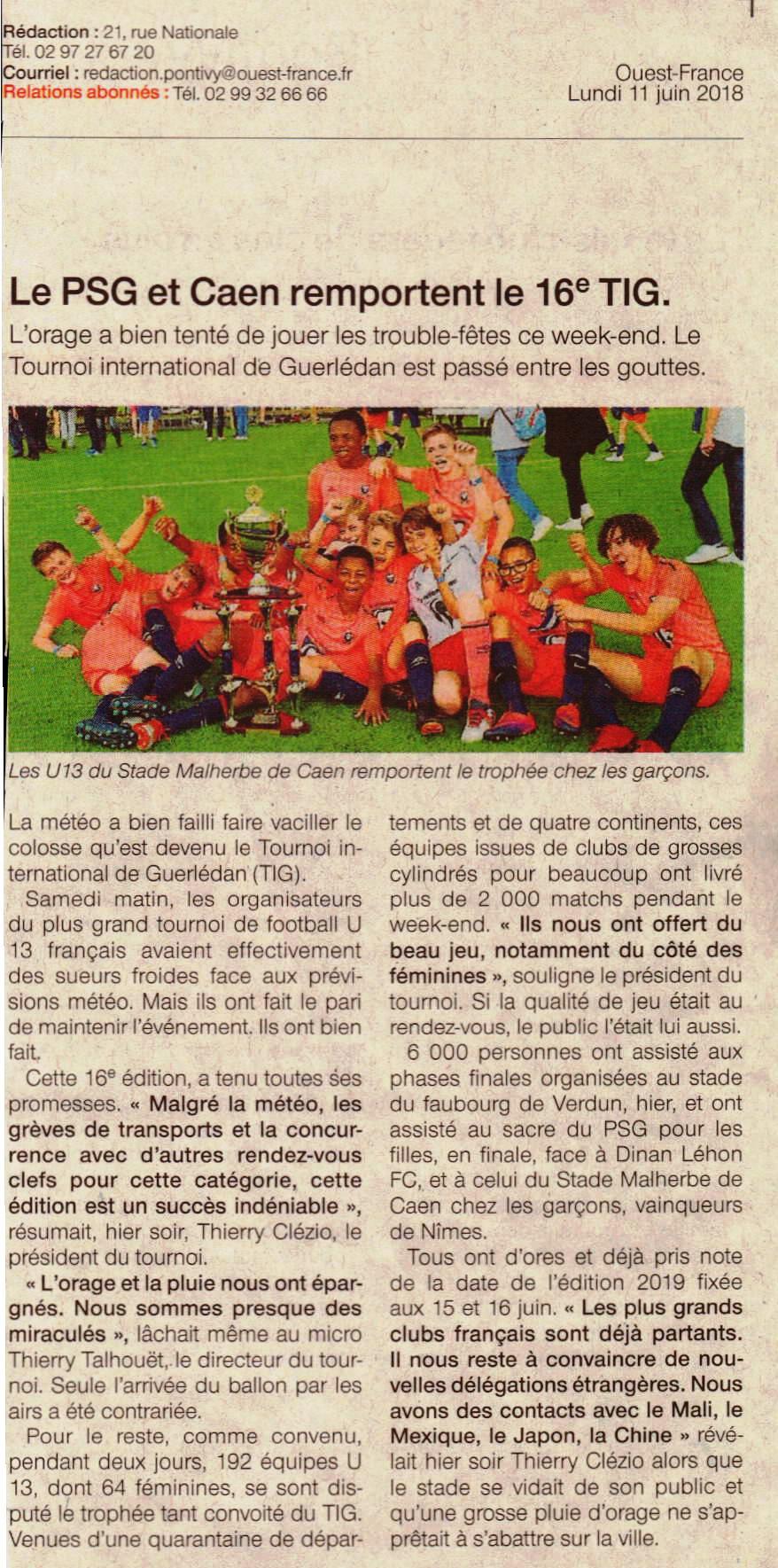 presse2018-Ouest france2018