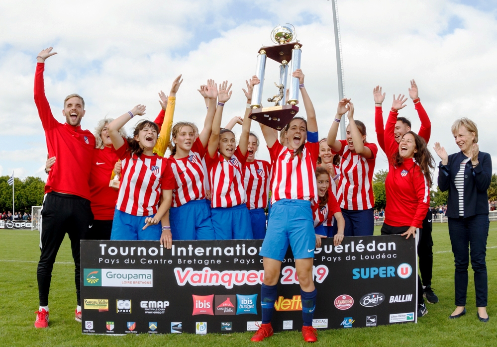 ATLETICO de MADRID Vainqueur TIG Féminin 2019