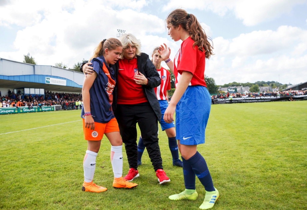 ATLETICO réconforte MONTPELLIER qui vient de perdre en finale