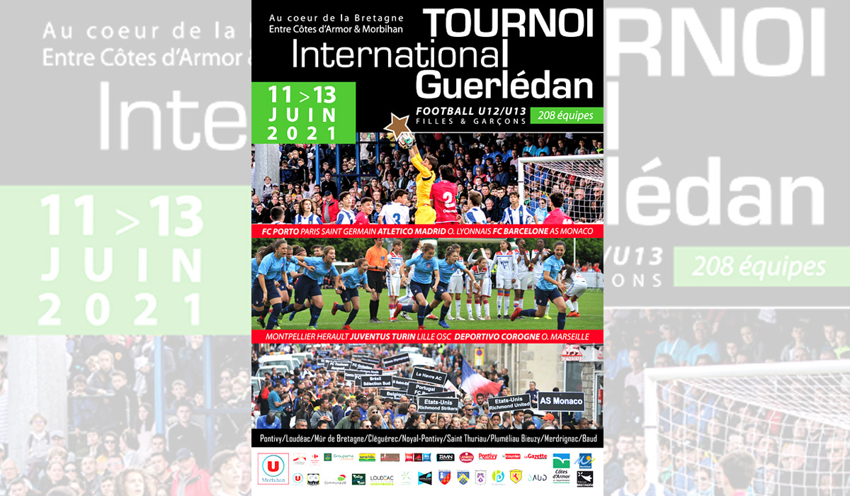 AFFICHE TIG 2021 - Tournoi International de Guerlédan